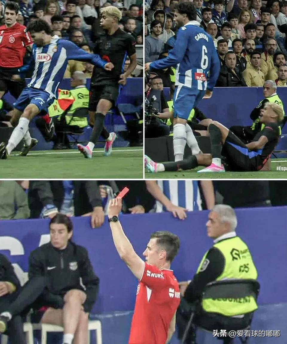 央视女神点评亚马尔：肚子挨一拳，17岁就助巴萨西甲夺冠